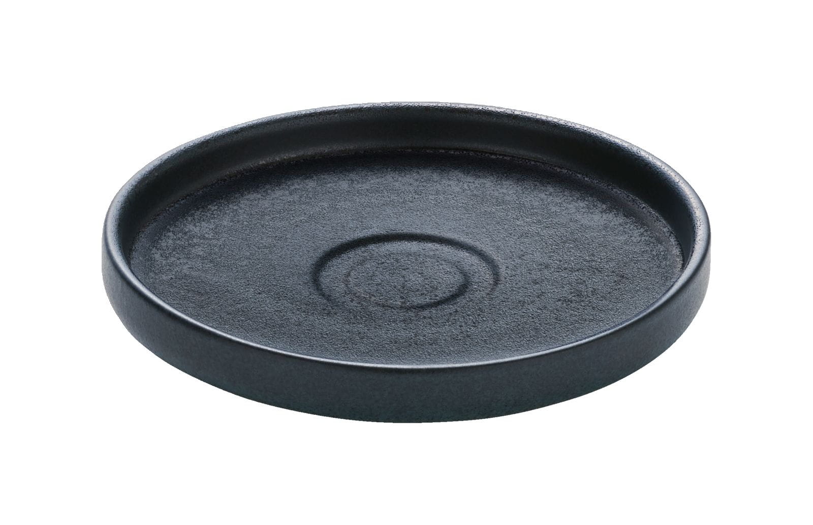 Untertasse rund 15cm NARA schwarz