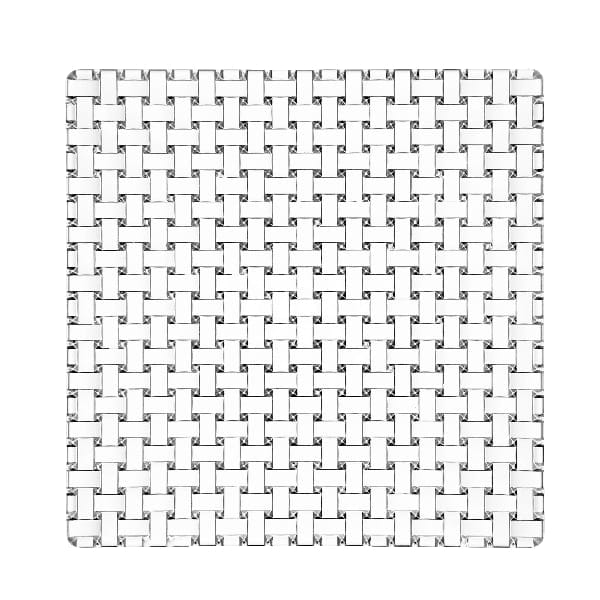 Glasteller eckig 28x28cm BOSSA NOVA