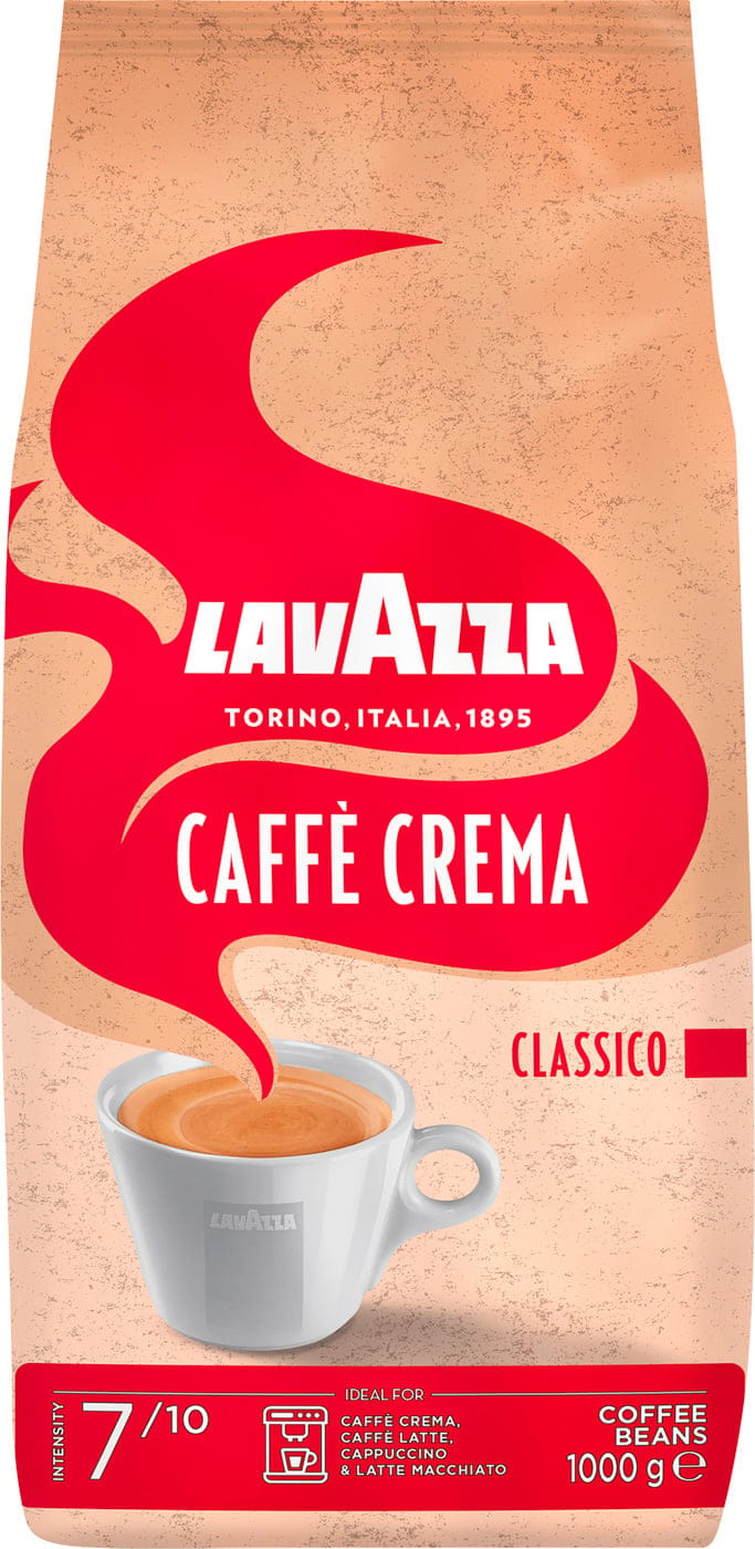 Lavazza Caffe Crema, Kaffee, Bohnen Inhalt: 1000g