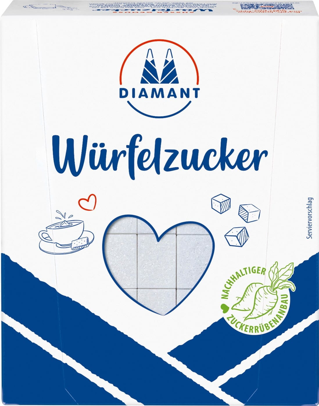 Diamant Würfelzucker 