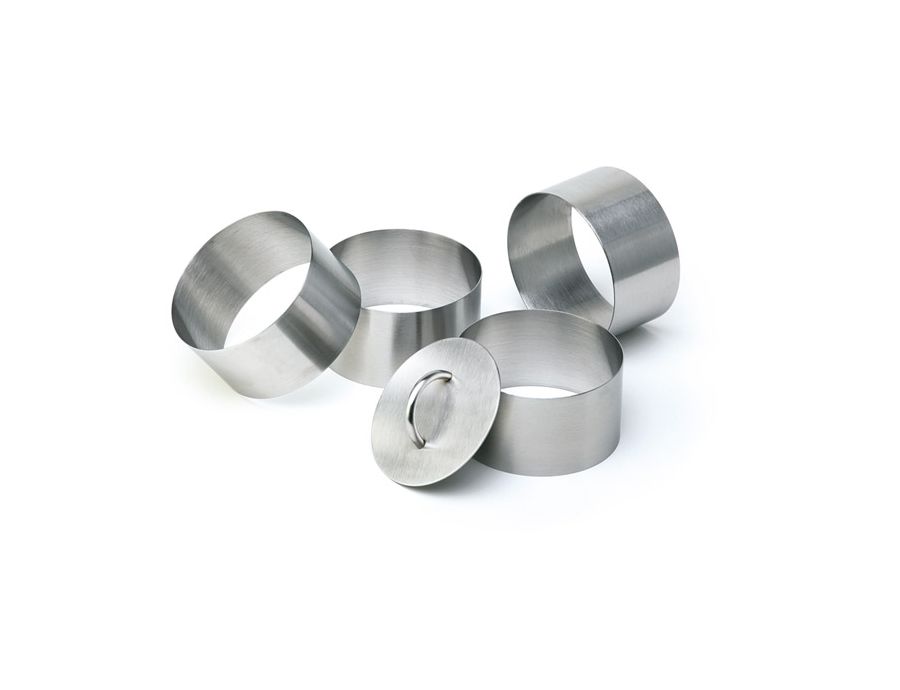 Schaumspeiseringe 5er Set D: 8cm H: 4,5cm