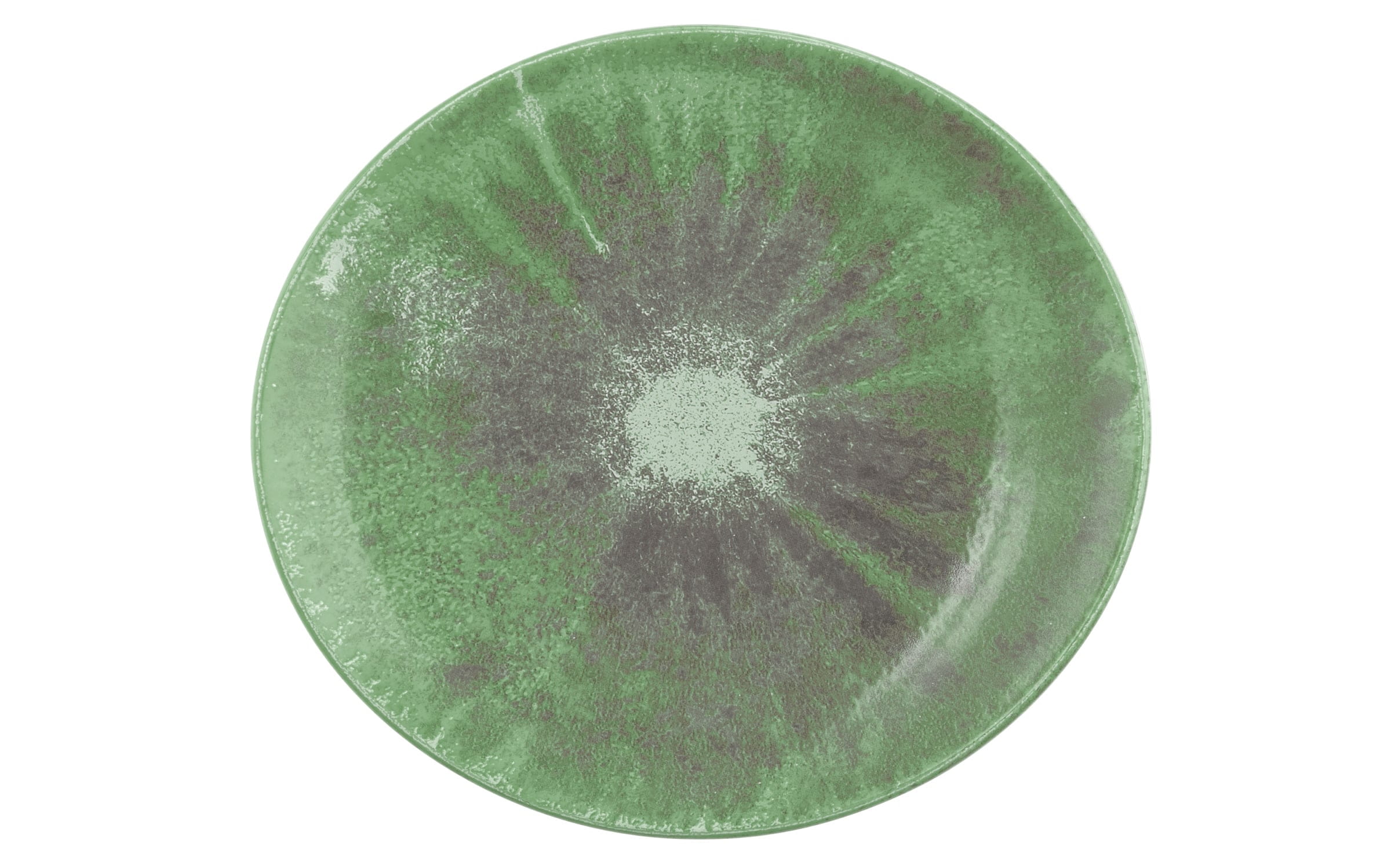 Teller oval oval 5234 21cm MODERN LIFE batik matcha