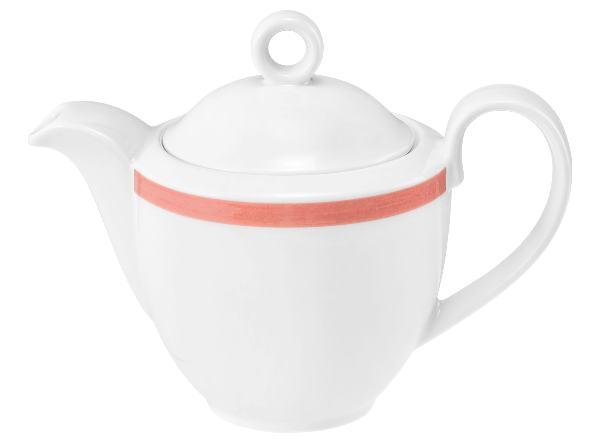 Kaffeekanne rund 1 0,38l COMMUNITY pinselband rot