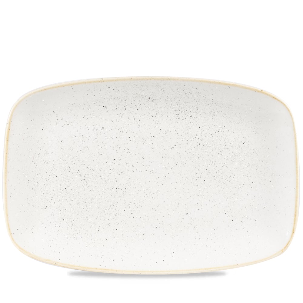 Platte eckig 35,5x24,5cm STONECAST barley white