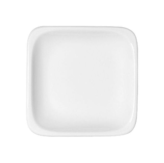 Teller flach eckig 21x21cm B1100