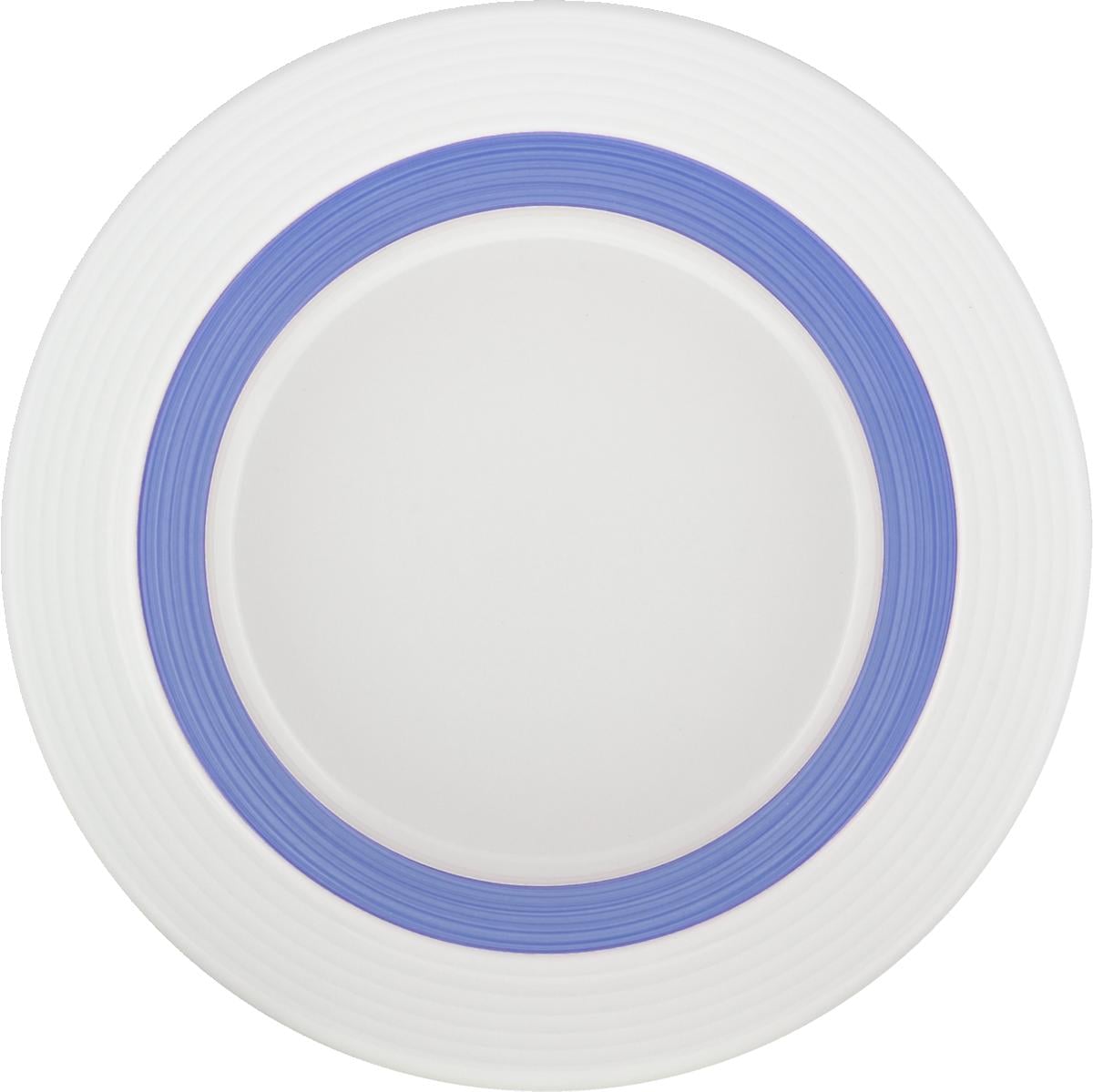 Spezialteller Fahne Relief 23cm INVITA DIALOG PINSELBAND himmelblau