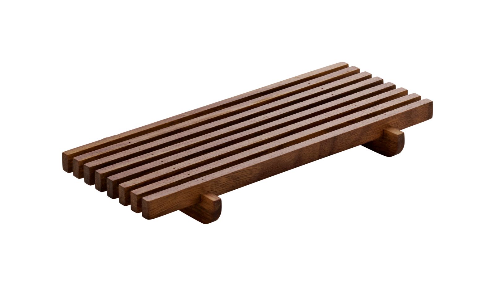 Krümelgitter rechteckig 18x9cm ANANTI Nussbaum