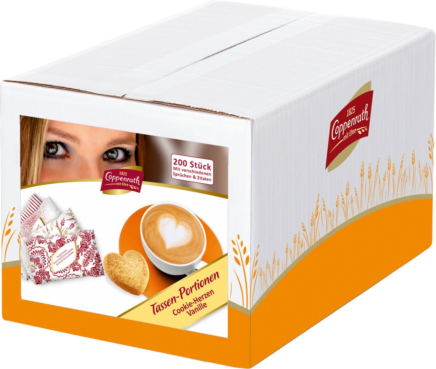 Coppenrath Cookie-Herzen Vanille 