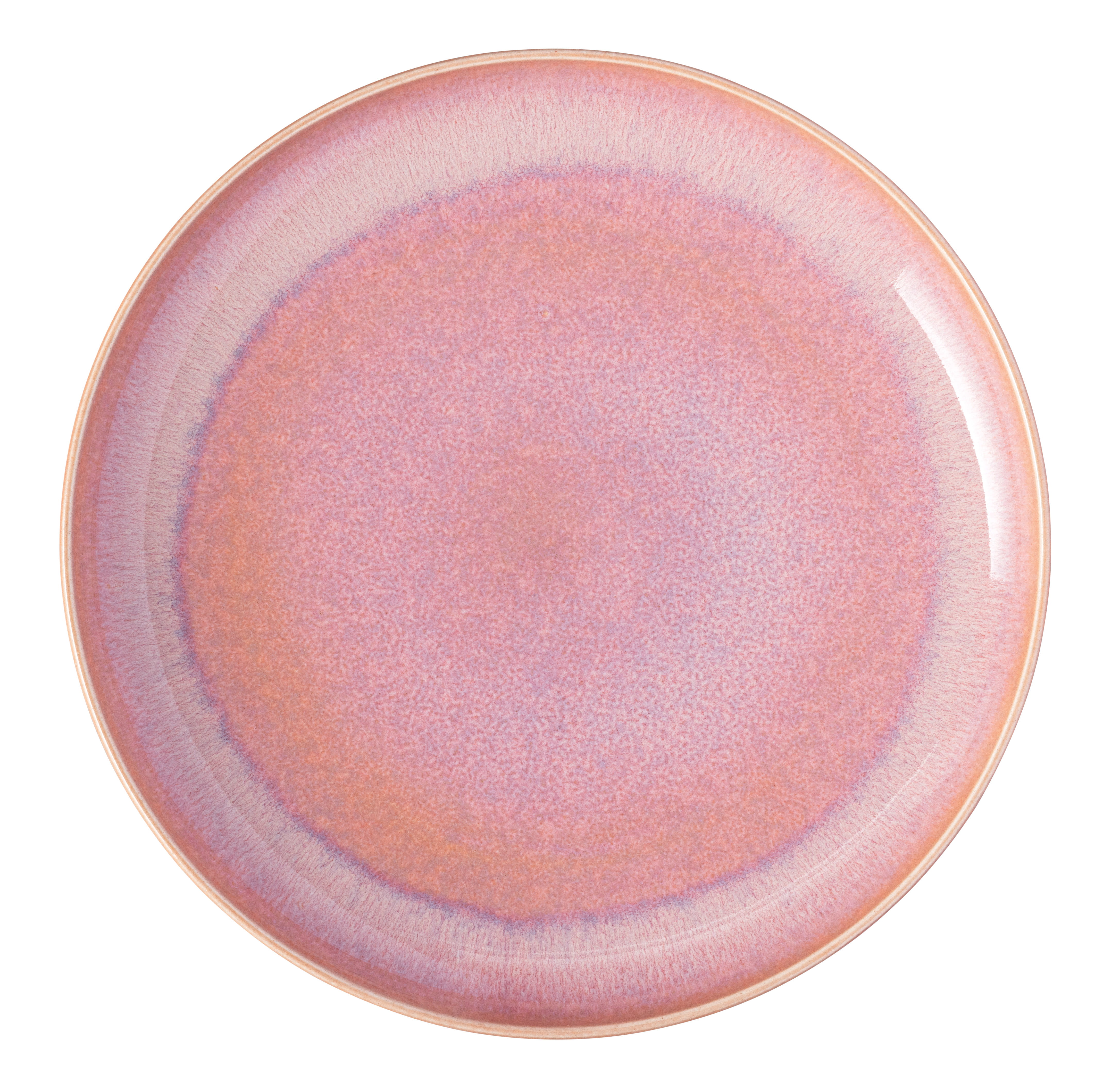 Teller flach coupe Ø24cm PERLEMOR coral