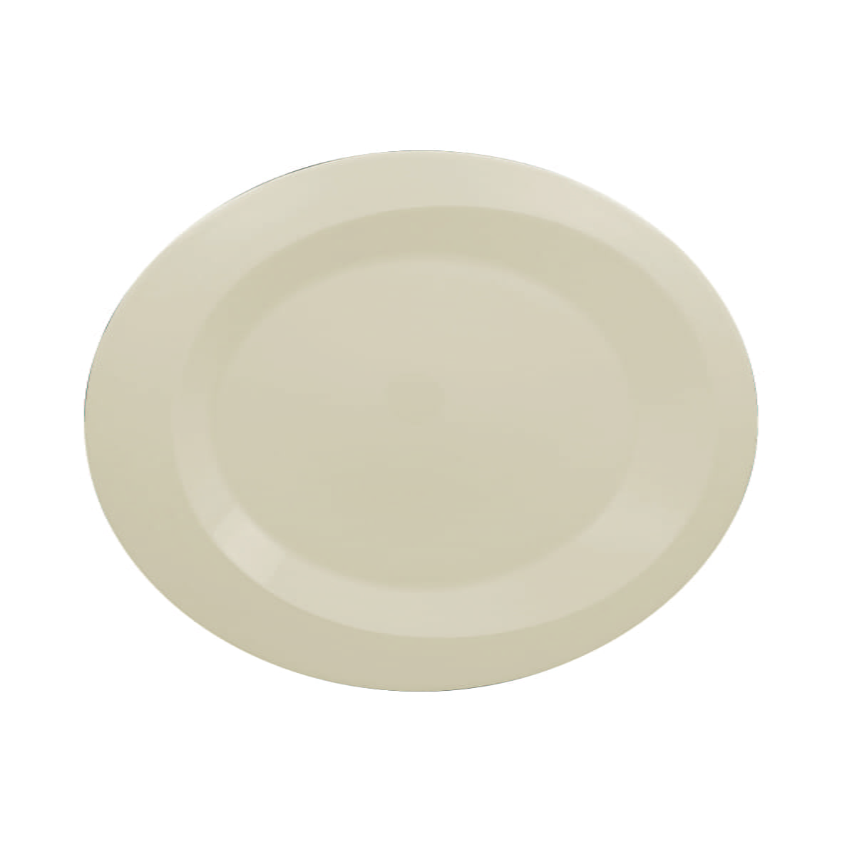 Teller oval 39,1x31,3x2,1cm GIRO white