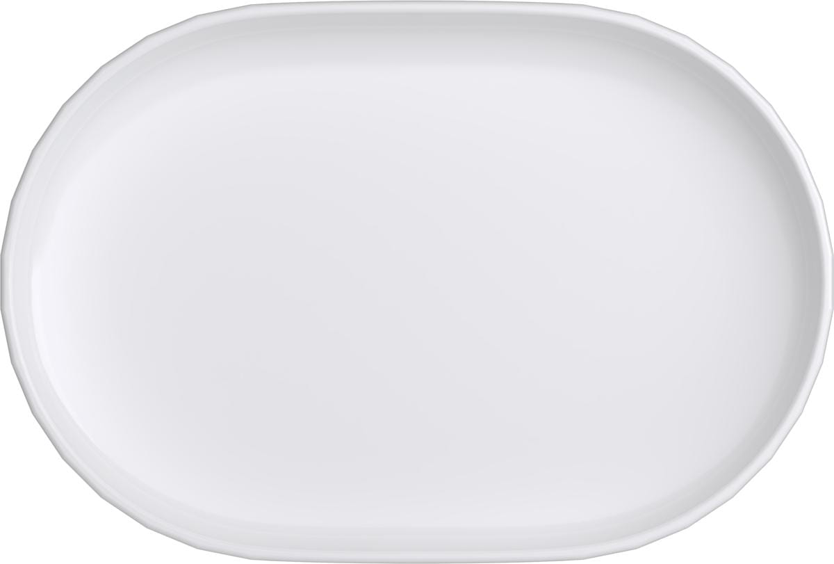 Platte oval 24x16cm EDGE