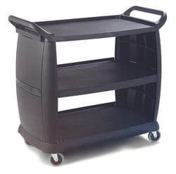 Transportwagen 107x58x95cm BLACK BEAUTY Kunststoff schwarz