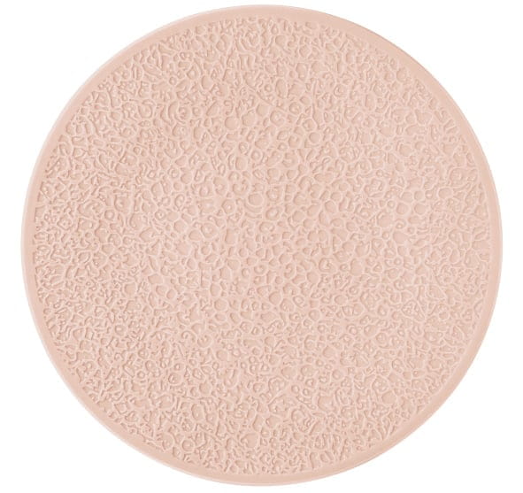 Teller flach coup 28cm Vollrelief NORI rosé