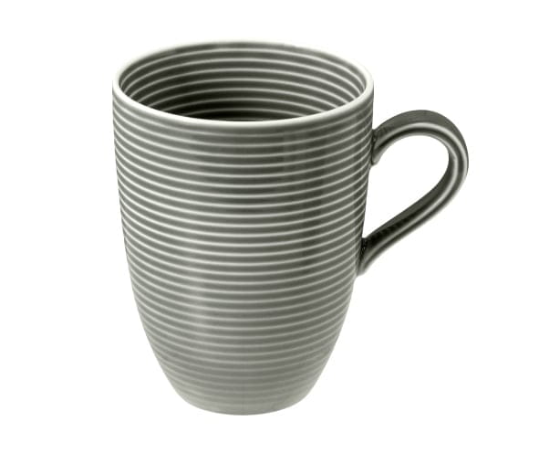 Kaffeebecher Relief 0,35L BEAT perlgrau