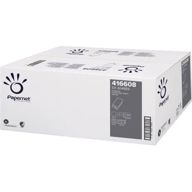 5000 Stück Handtuchpapier 23x24,5cm Z-Falz natur