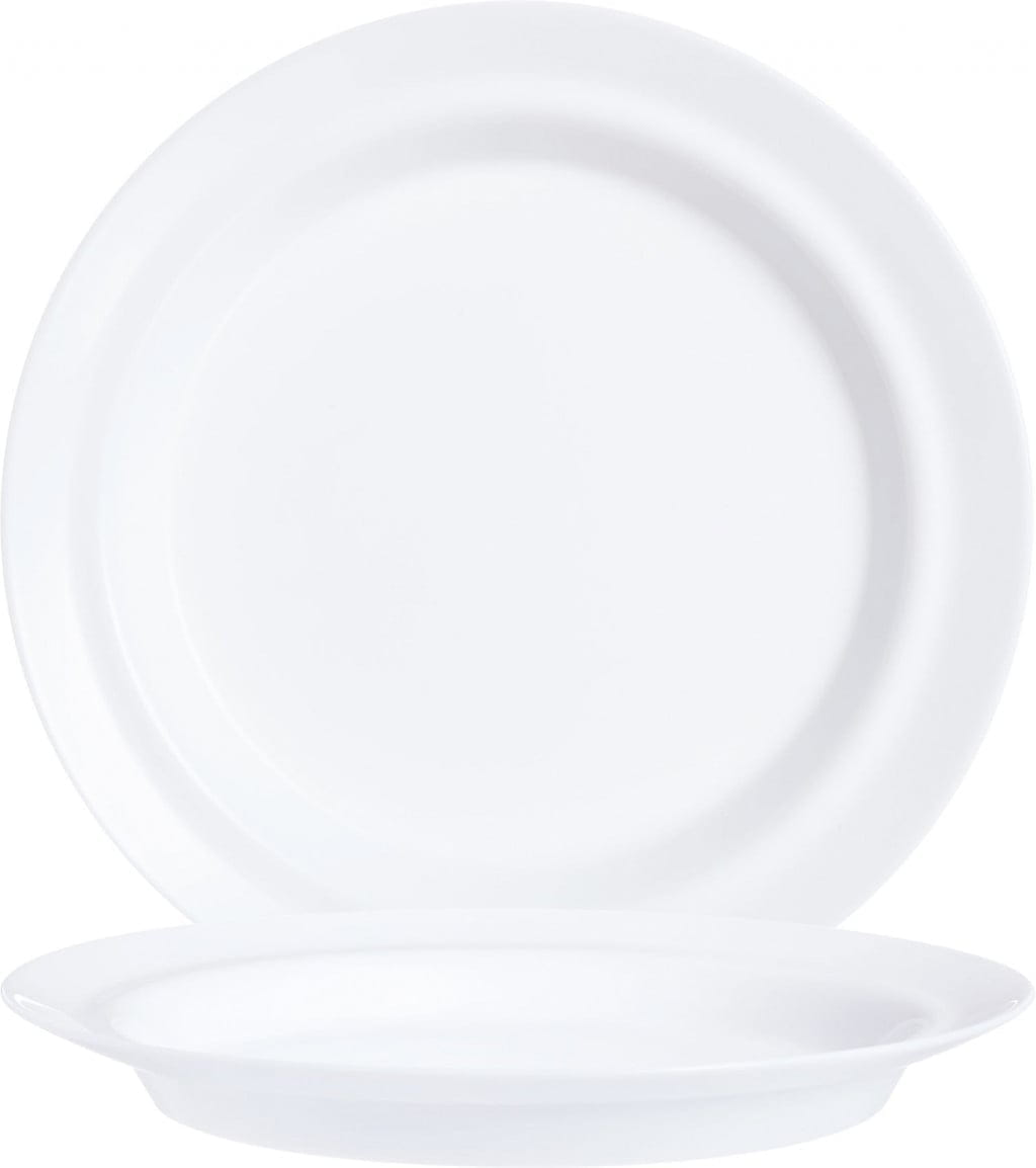 Teller flach Ø19cm AUTONOMY weiß