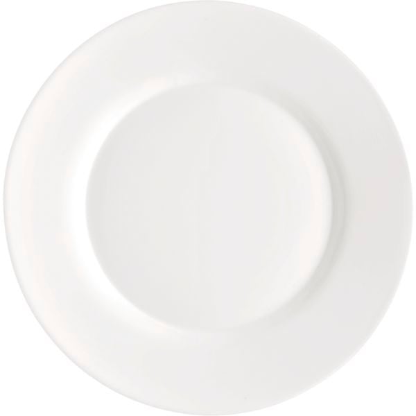 Teller flach coup Ø25cm TOLEDO weiß