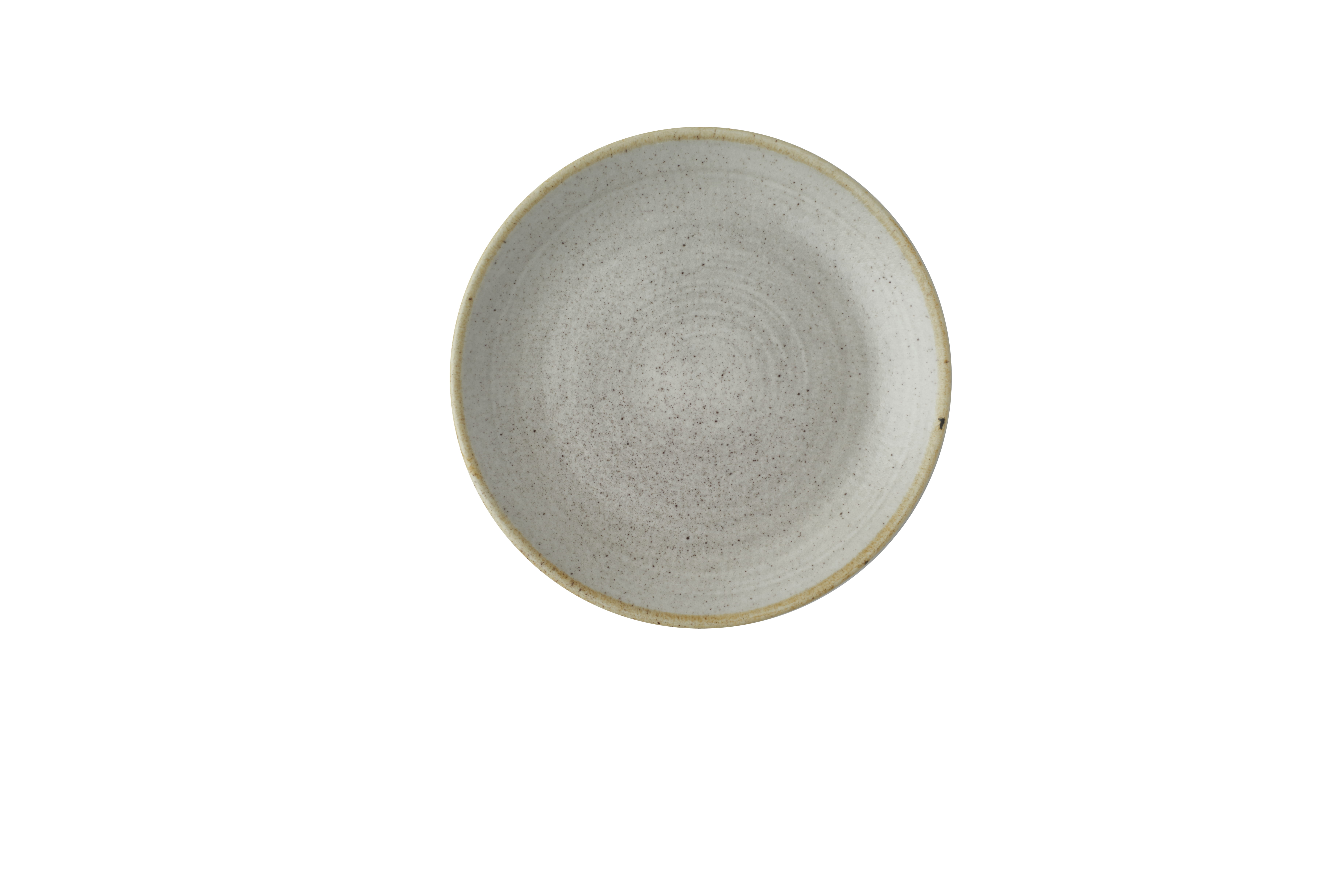 Teller flach coup 21,7cm STONECAST RAW grey