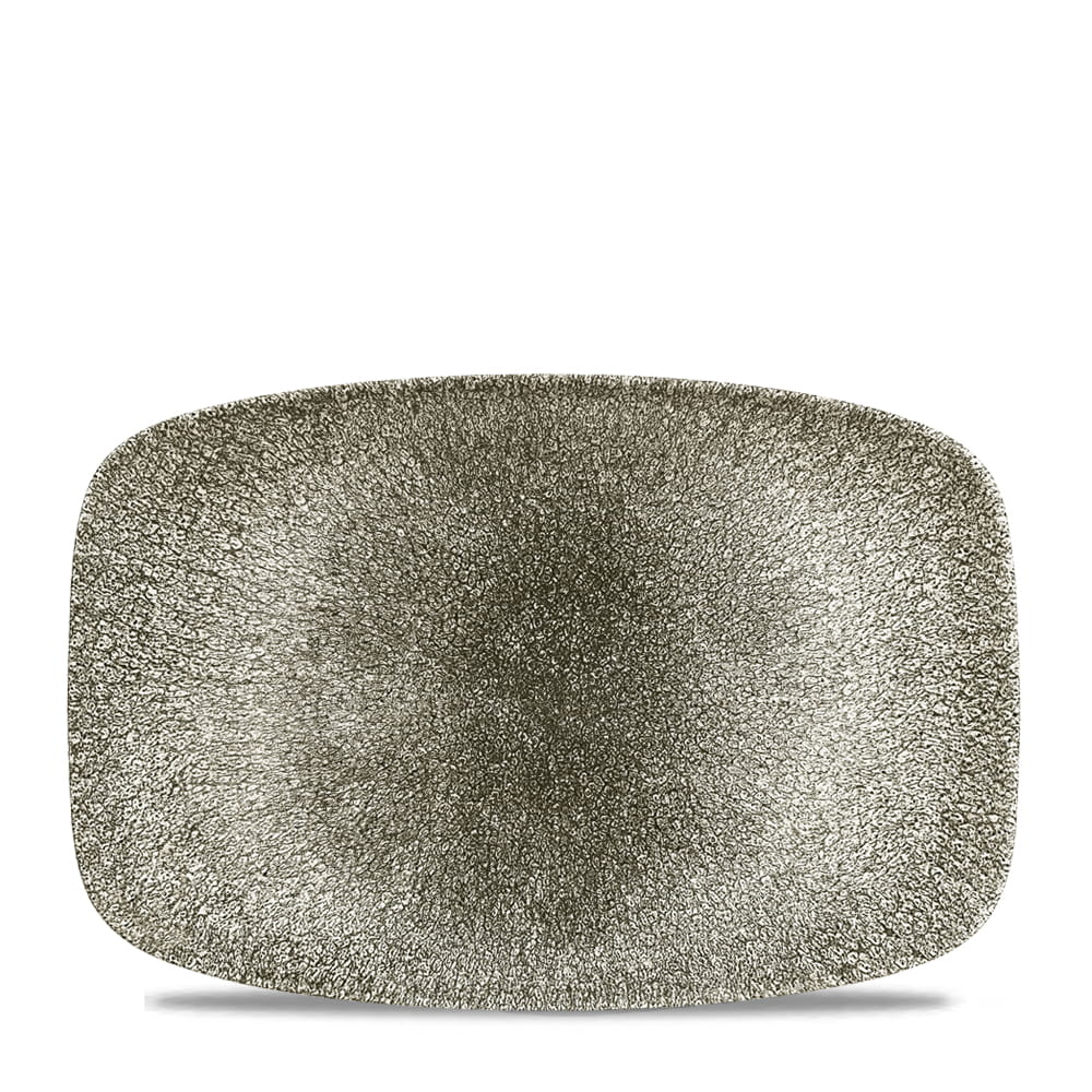 Platte Chefs eckig 30x19,9cm RAKU Quartz black