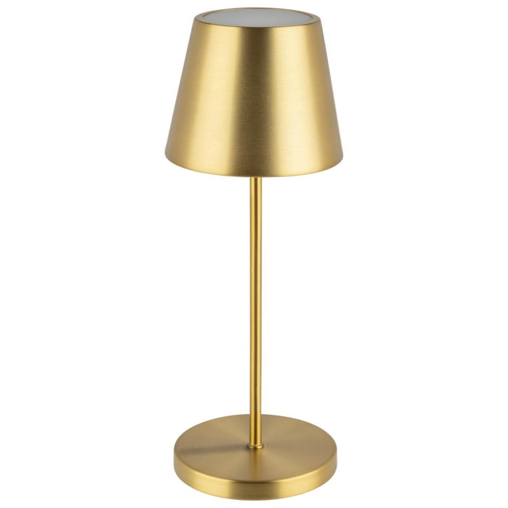 LED-Leuchte Ø11cm H30,5cm MERLE gold