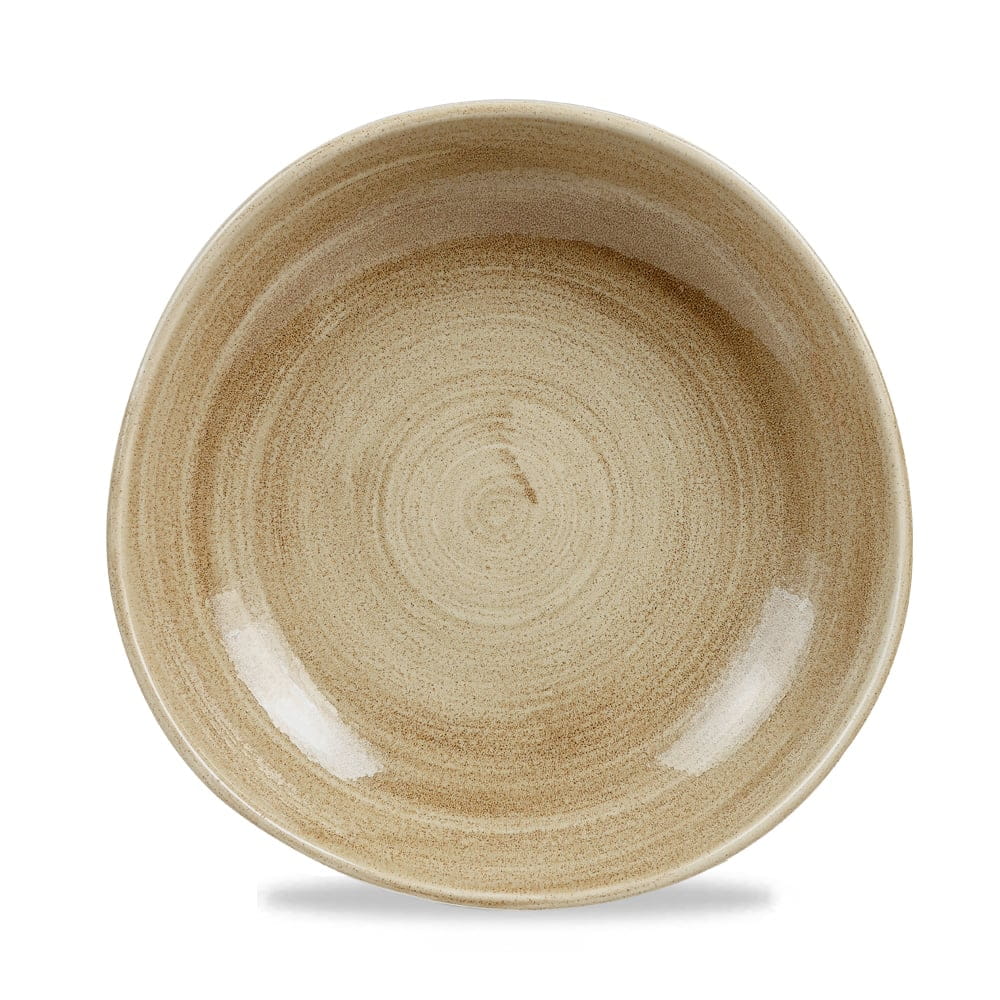 Schale Organic 25cm STONECAST PATINA antique taupe