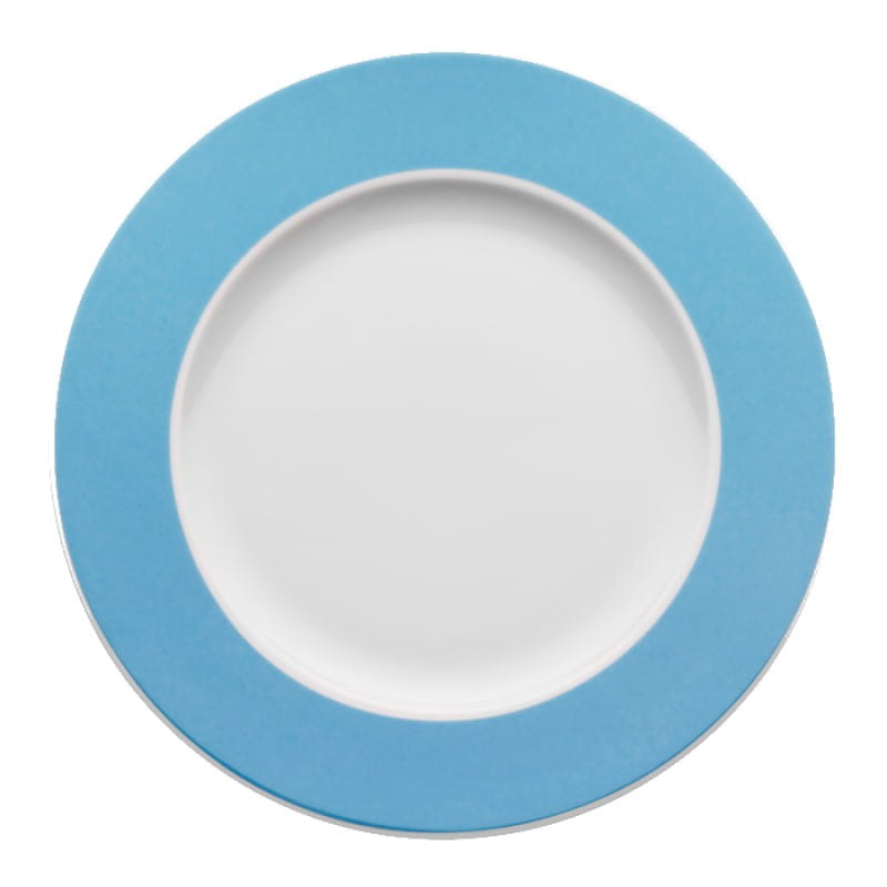 Teller flach 21cm COLOUR blau
