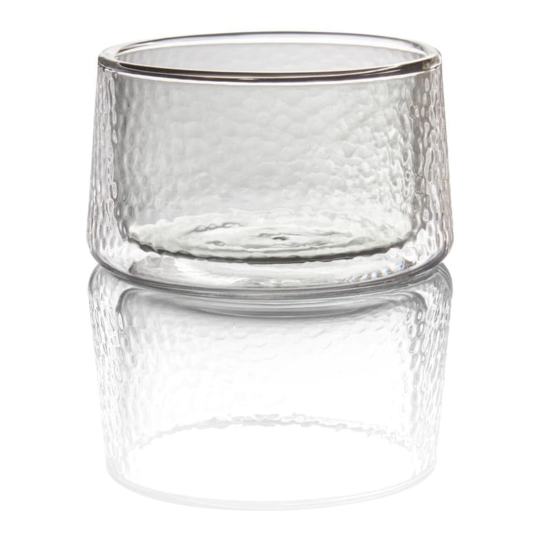 Glas doppelwandig Ø12cm H7cm STYLE LIGHTS rauch