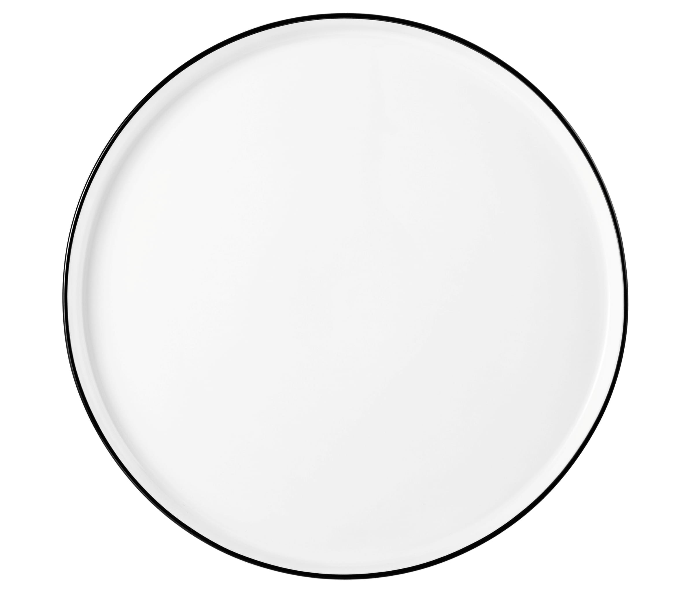 Teller rund flach rund 26cm M5397-26 GOOD MOOD black line