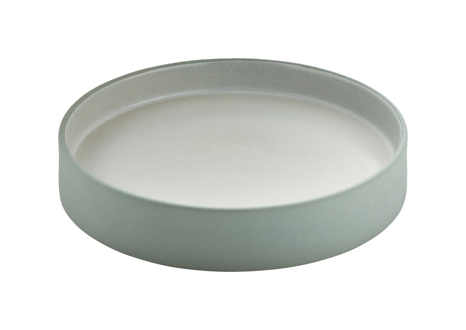 Teller flach/tief 24cm 2in1 grau/weiß