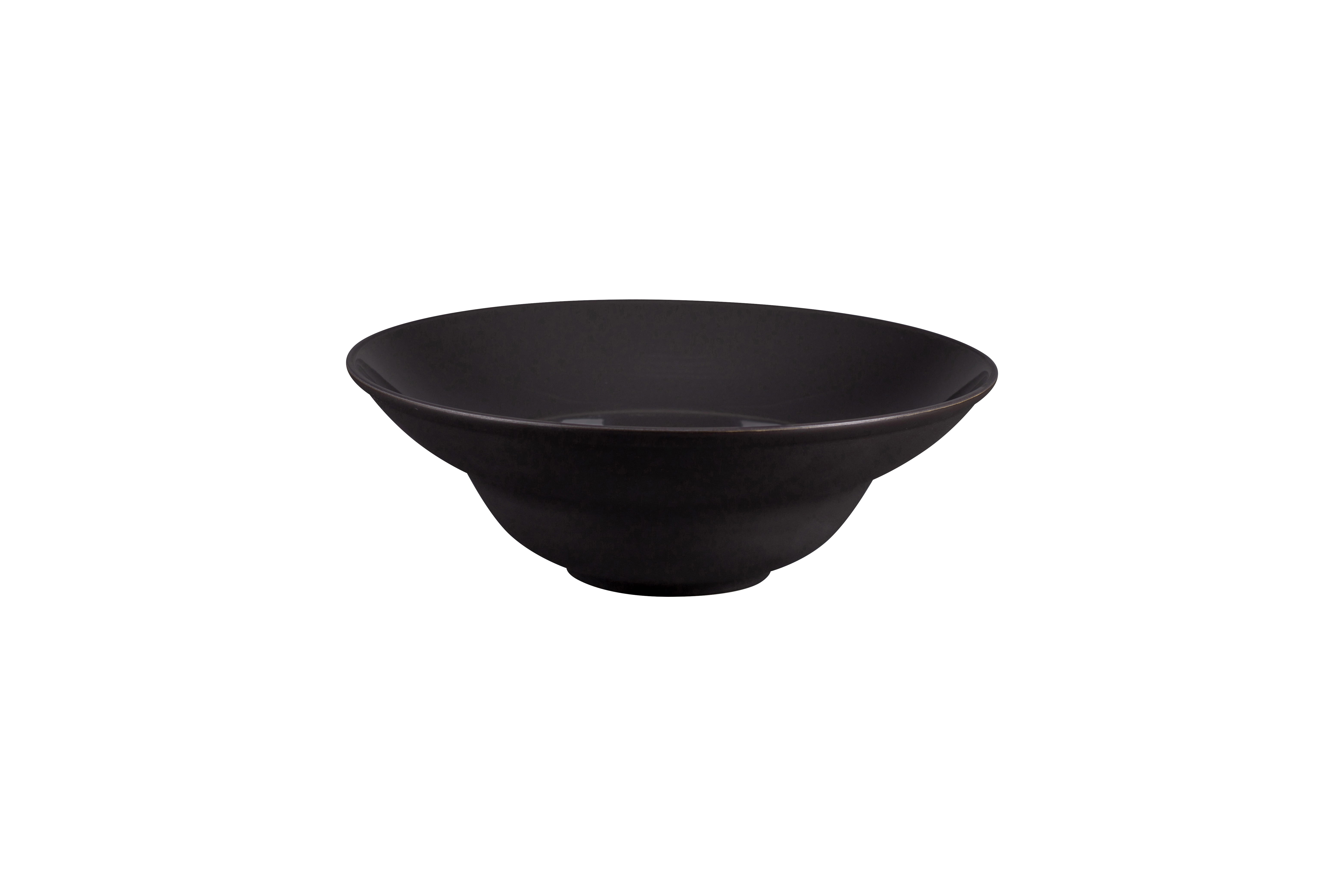 Teller extra tief Ø26,1cm H8,8cm 0,5L GHERA black mat