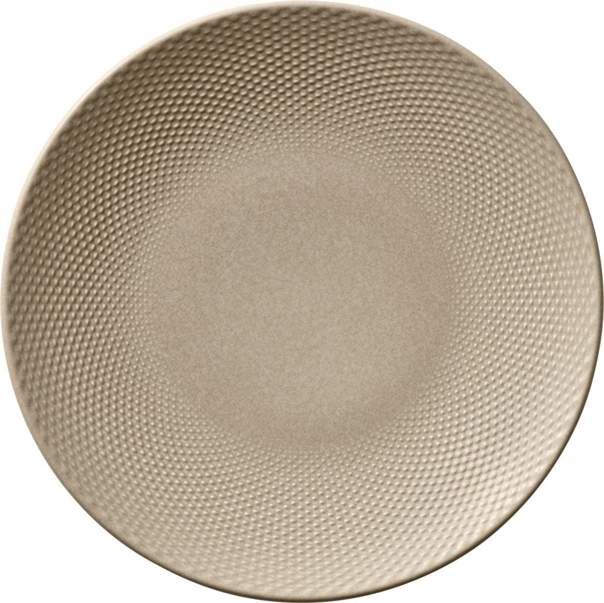 Teller flach coup Relief 28cm PINE almond