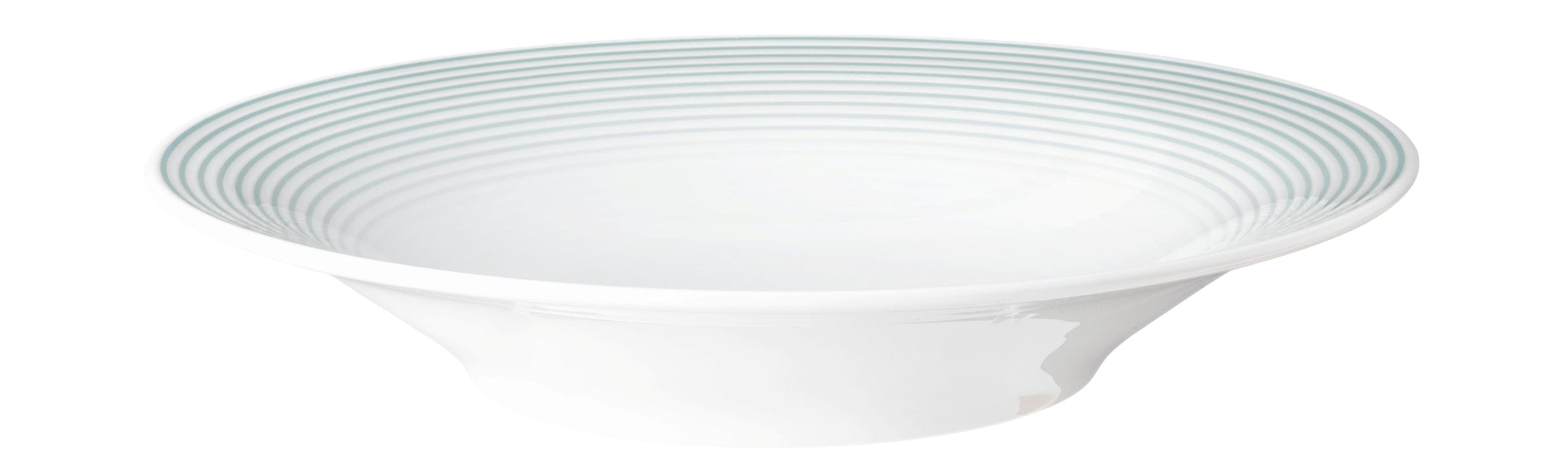 Teller rund mit Relief tief 23cm BLUES arktisblau