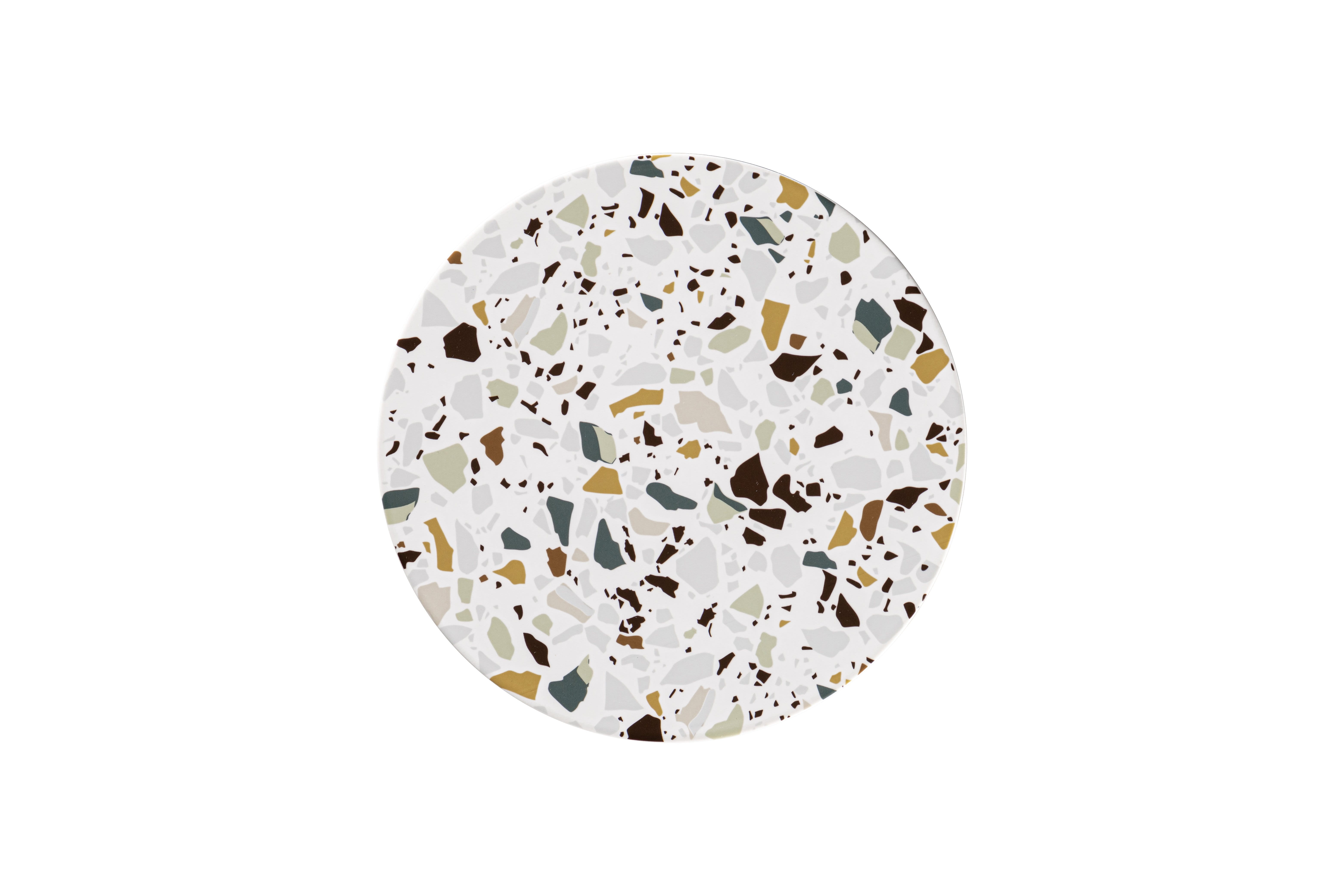 Teller flach Ø23,6cm H1,5cm KERRAZZO multicolour