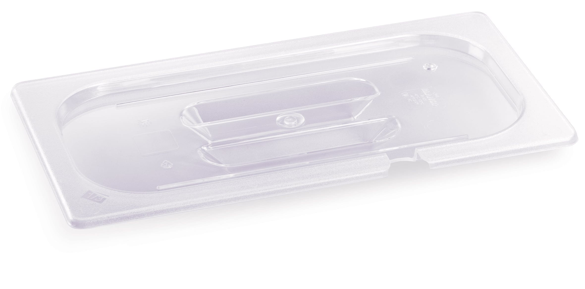 GN-Deckel 1/3 mit Löffelausschnitt Kunststoff