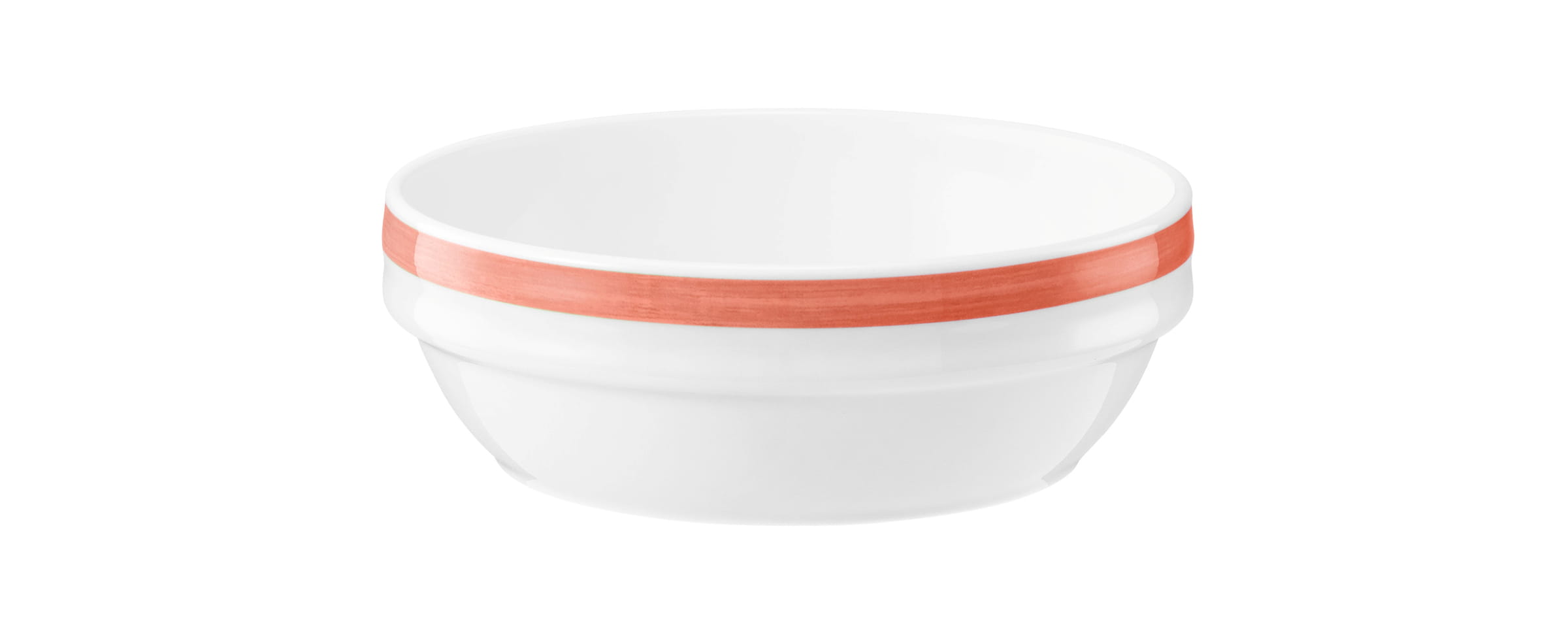 Schale rund rund 12cm COMMUNITY pinselband rot