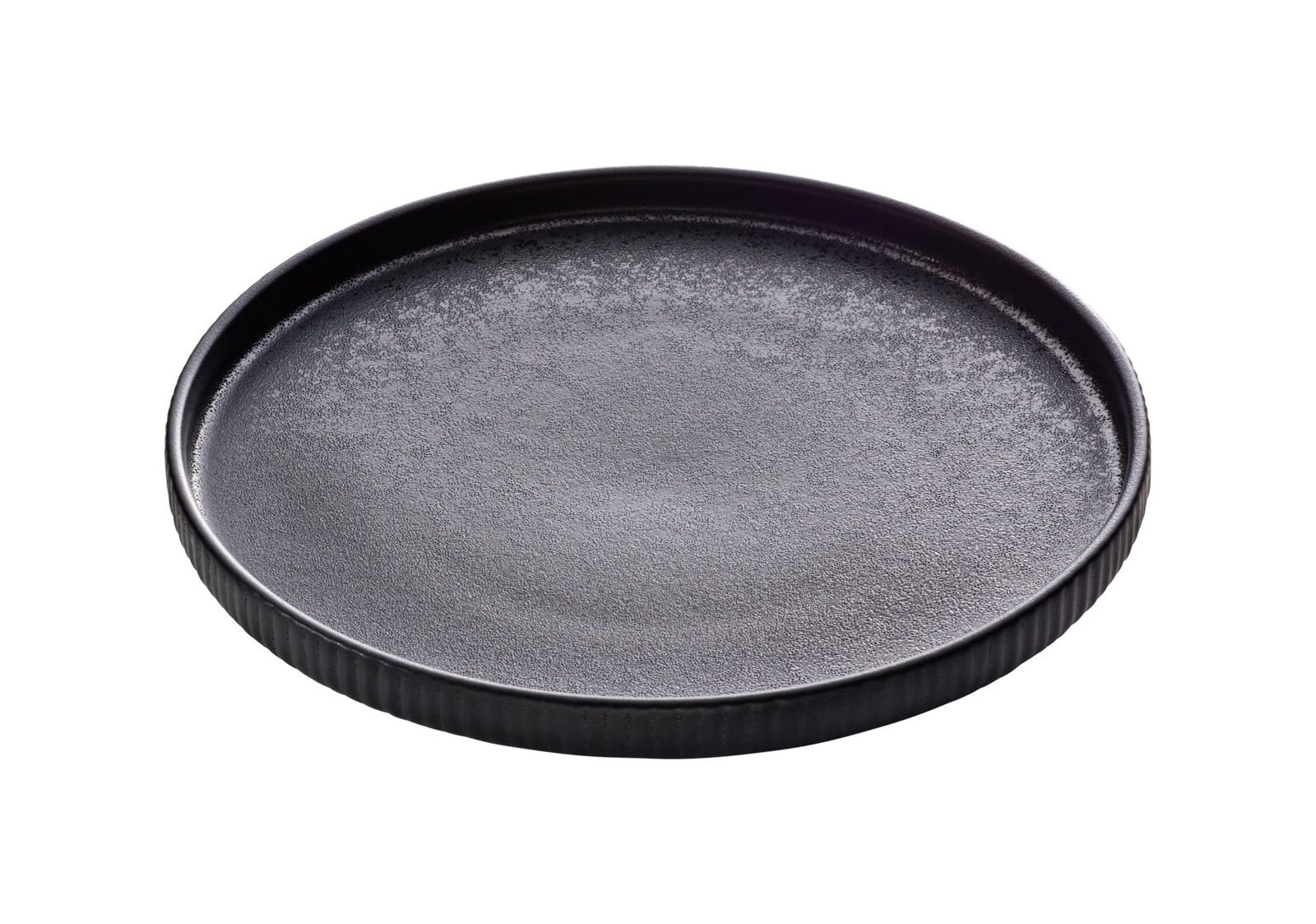 Teller 21cm NARA RELIEF schwarz