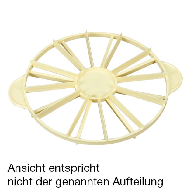 Tortenteiler 14/16 Teile doppelseitig Kunststoff