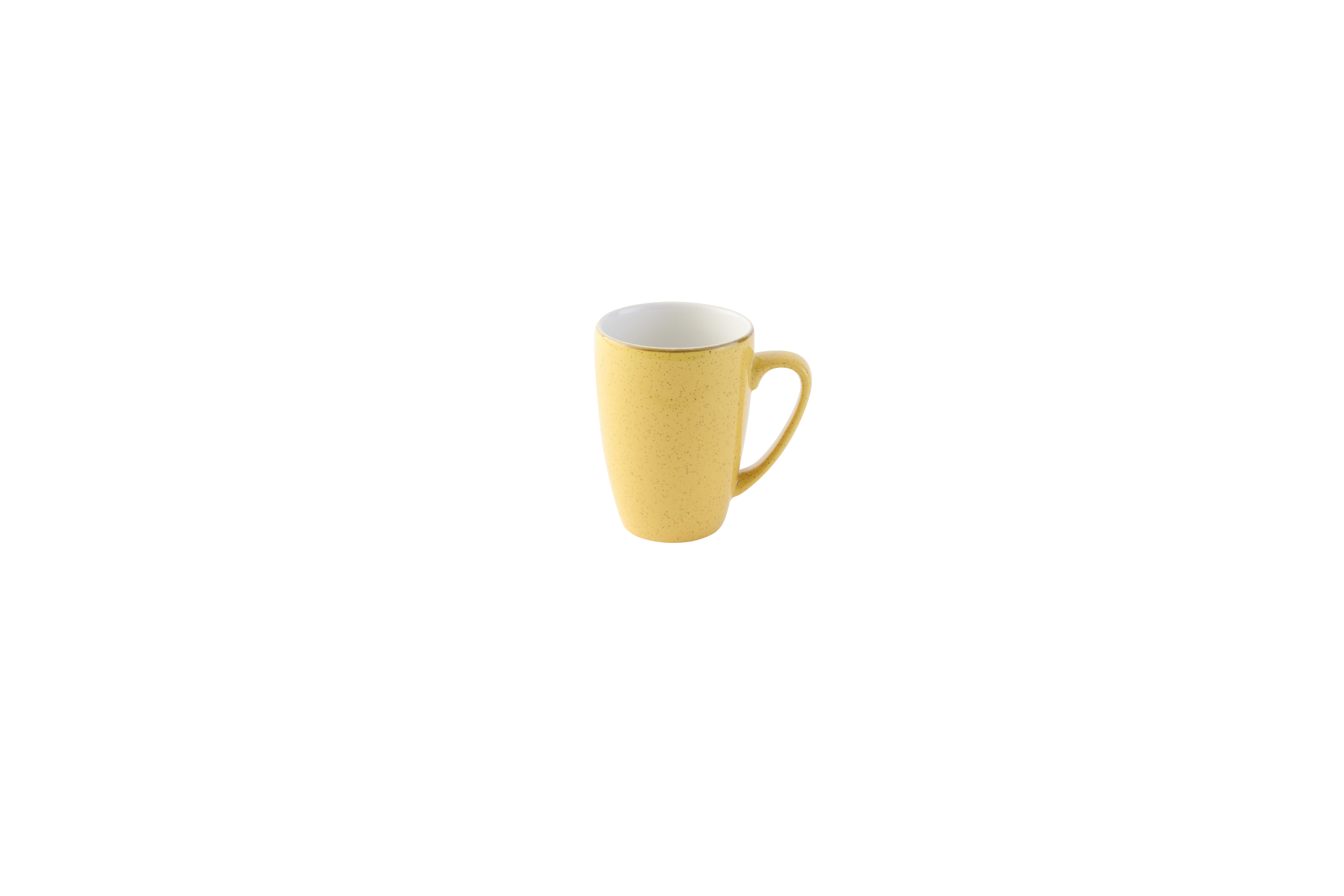 Kaffeebecher 0,34l STONECAST mustard seed yellow