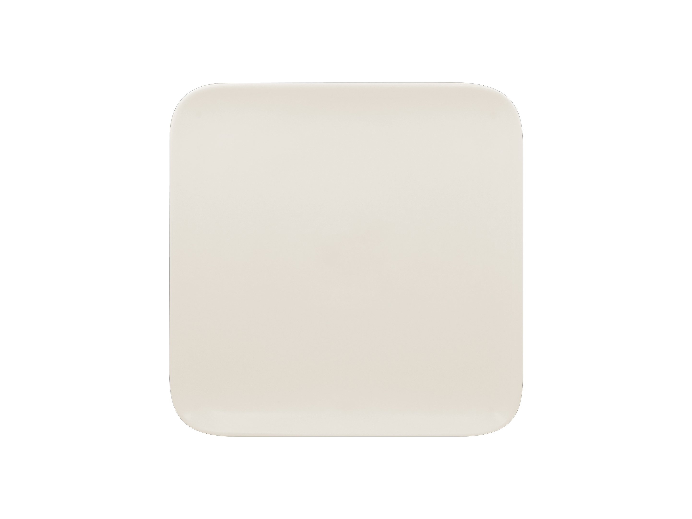Teller eckig 24x24x1,7cm AUREA white