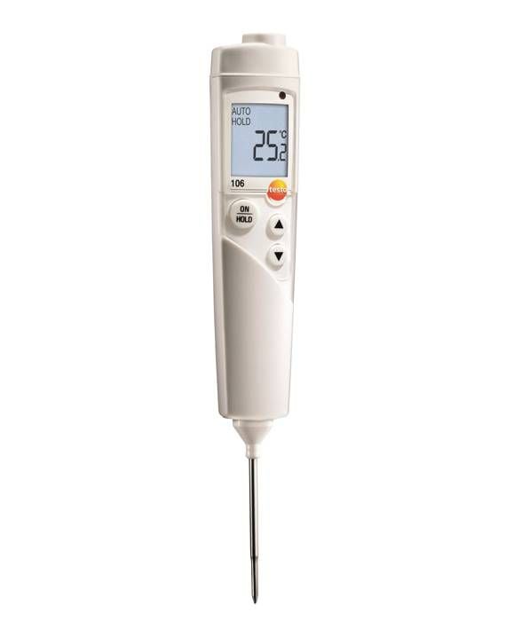 Einstech-Kern-Thermometer TESTO 106 SET