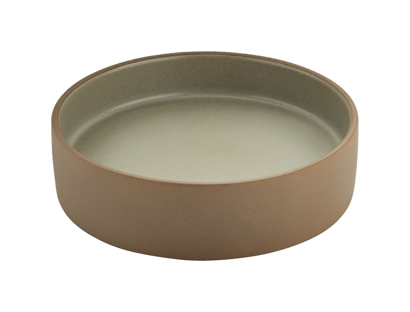 Teller flach/tief 16cm 2in1 beige/grau
