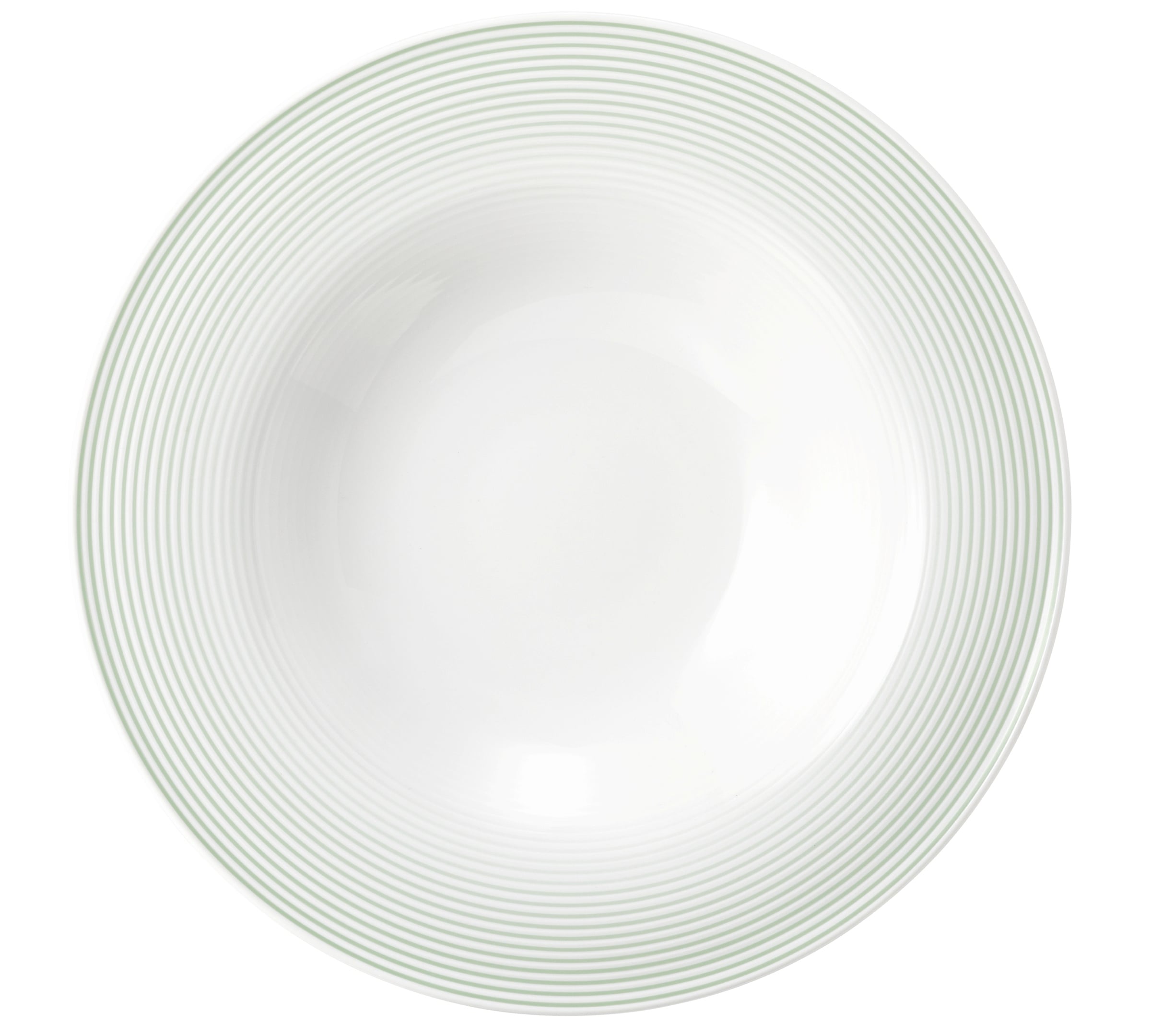 Pastateller rund mit Relief tief 30cm BLUES salbeigrün
