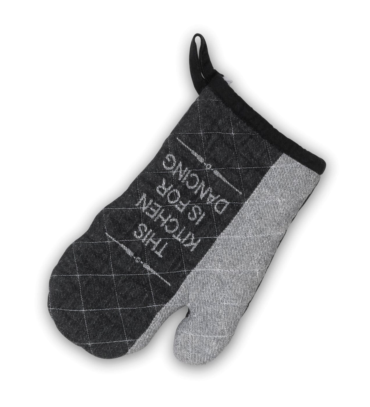 Topfhandschuh 28x18cm GIANNA weiß-schwarz