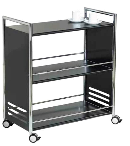 Servierwagen Traglast max. 25kg CHICAGO schwarz