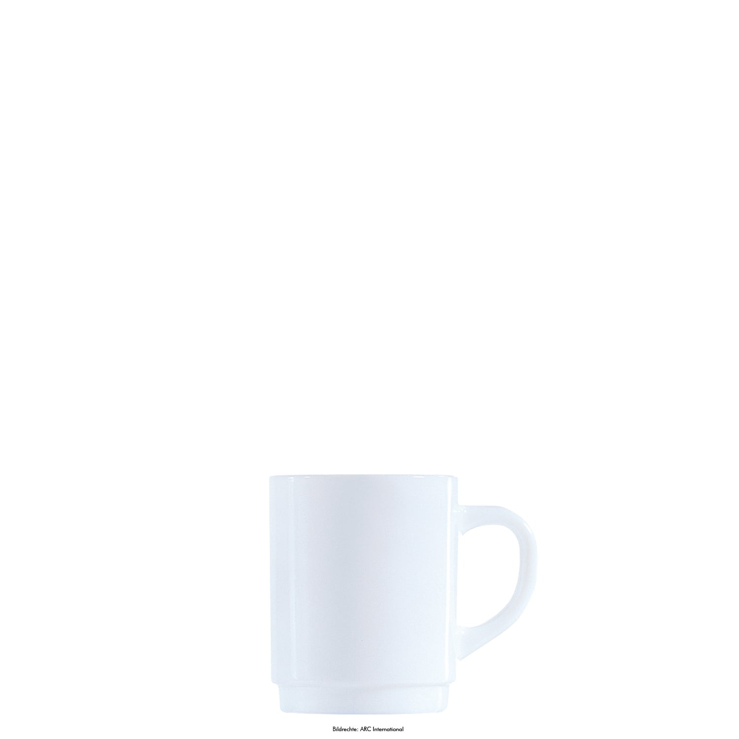 Kaffeebecher 25cl stapelbar RESTAURANT weiß