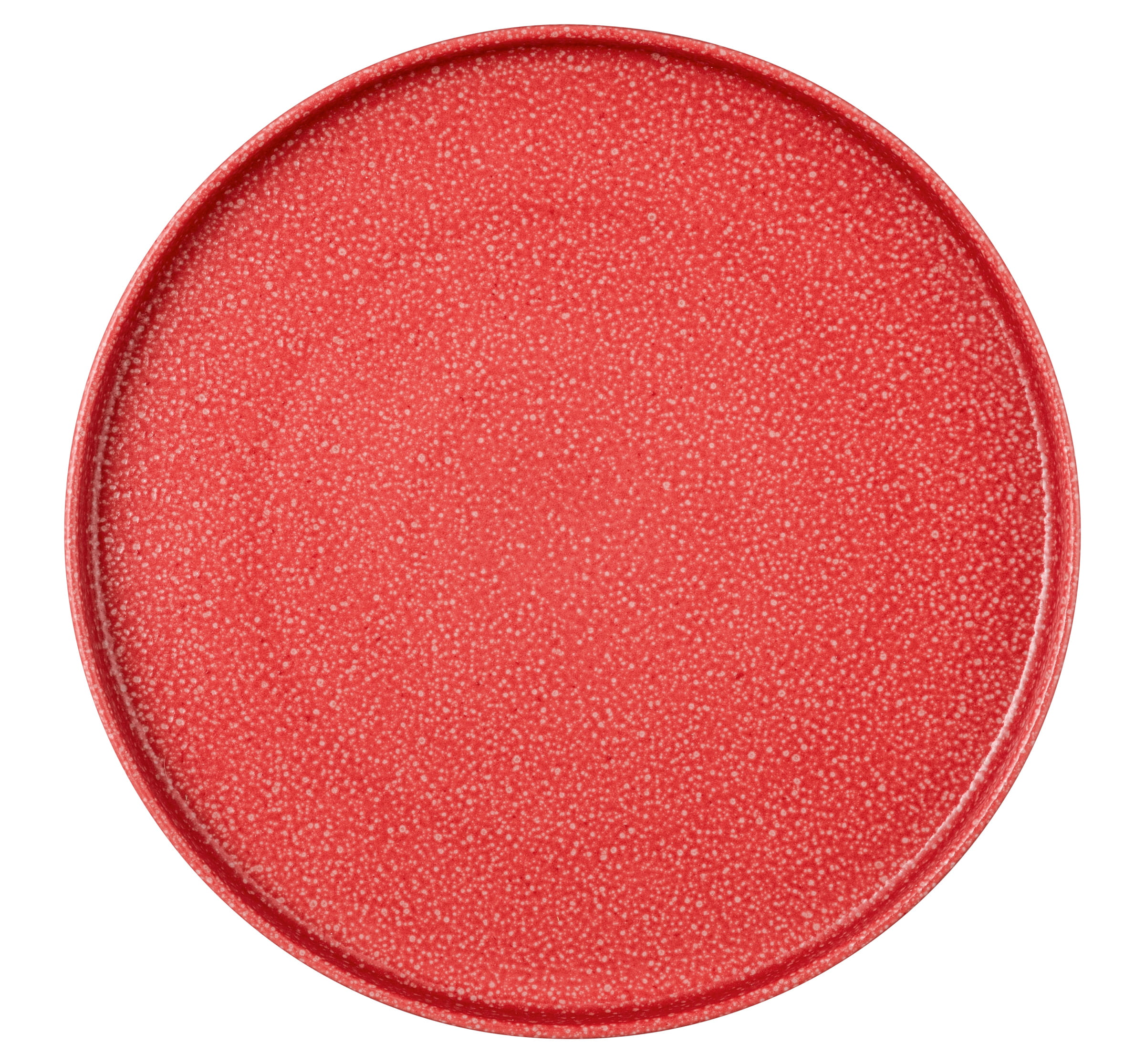 Teller flach 26cm GOOD MOOD intense red