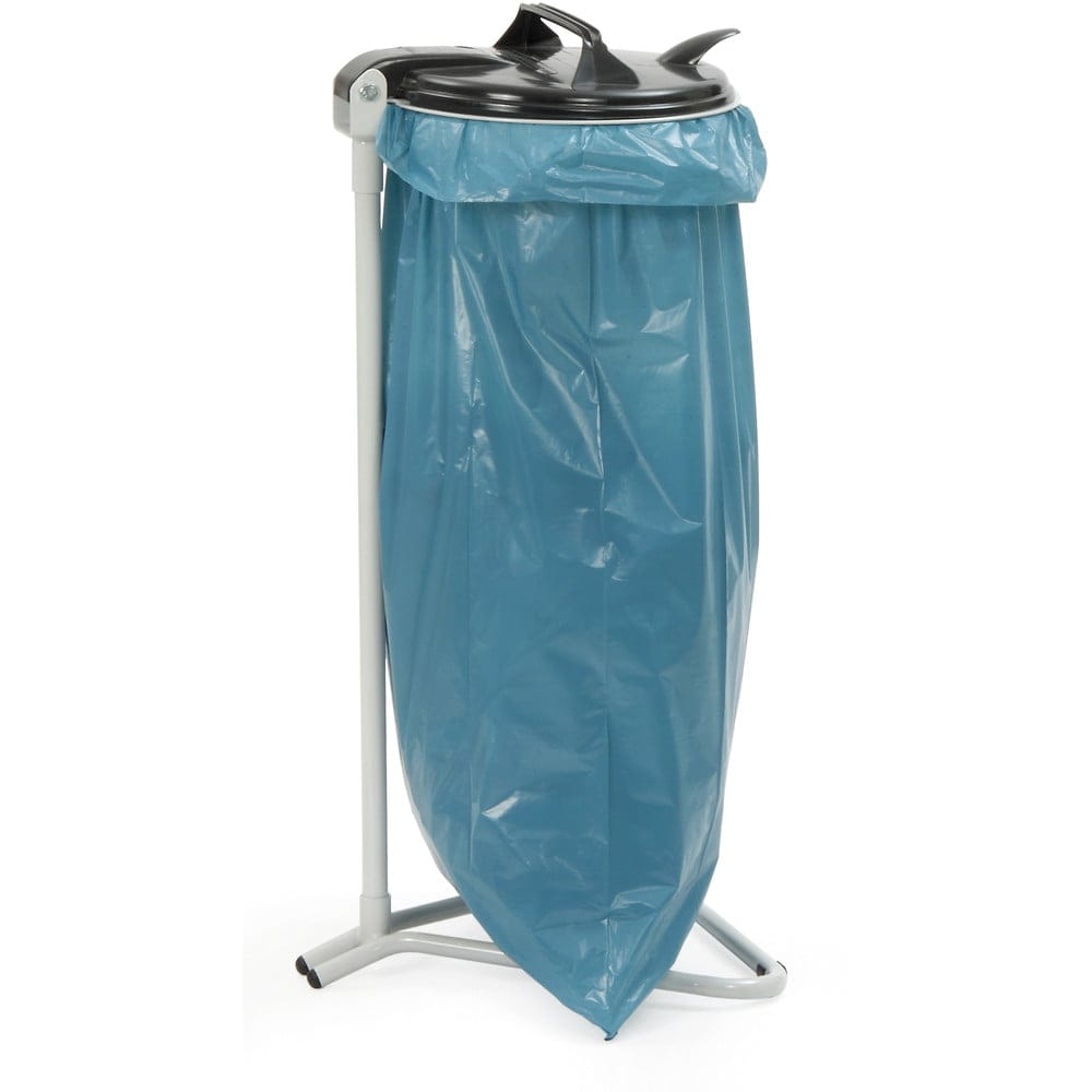 Müllsackständer 120l mit PVC-Deckel ohne Rollen