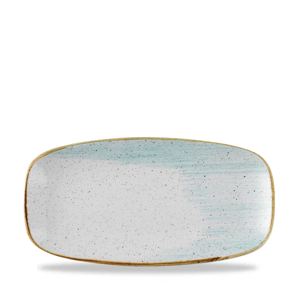 Platte eckig 29,8cm STONECAST ACCENTS Duck Egg Blue