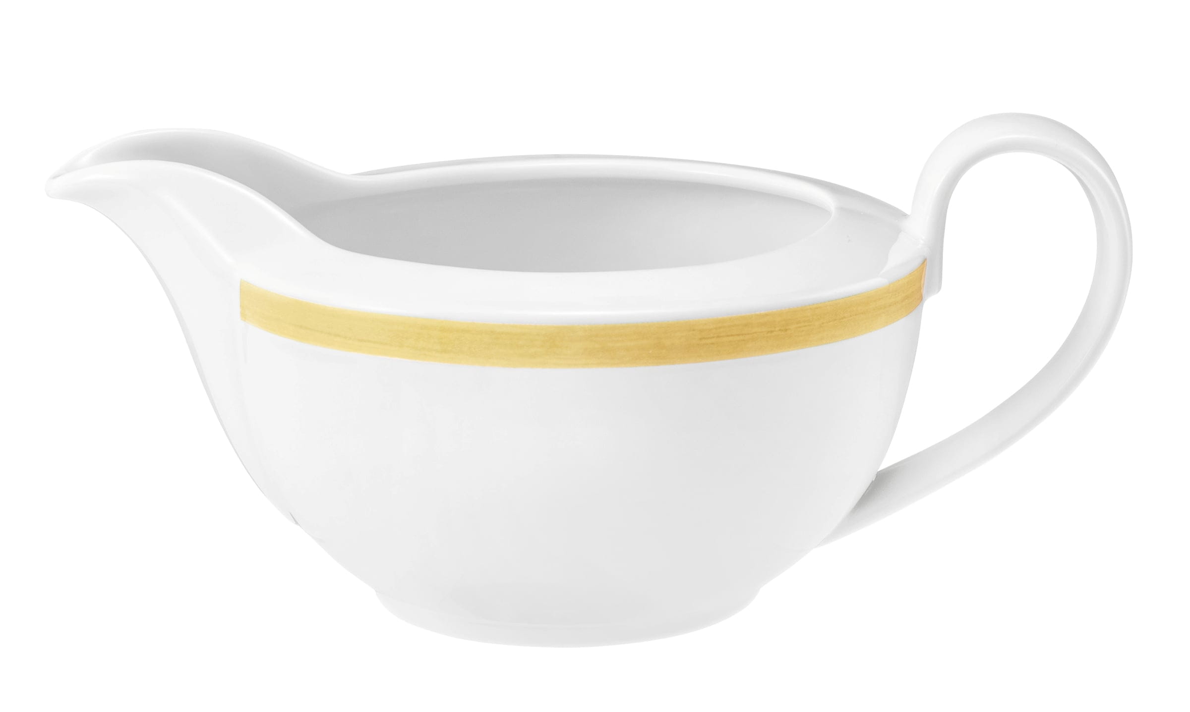 Sauciere rund 0,45l COMMUNITY pinselband ocker