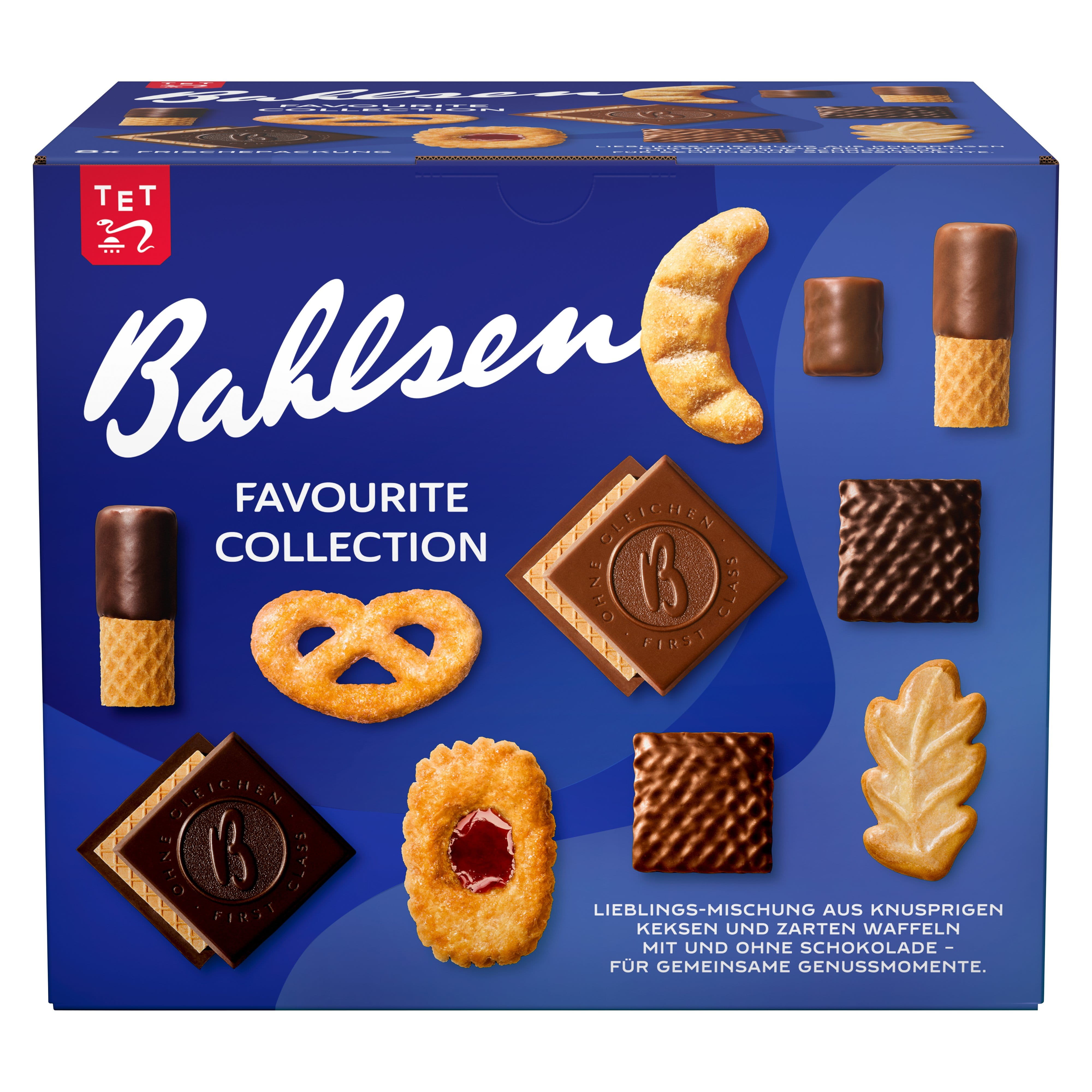Bahlsen Favourite Collection XL Stapelkarton 11 Bahlsen Klassiker im Serviertray